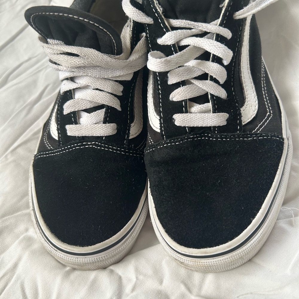Vans Black and White Women's Sneakers